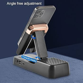 Support telephone avec Bluetooth speaker