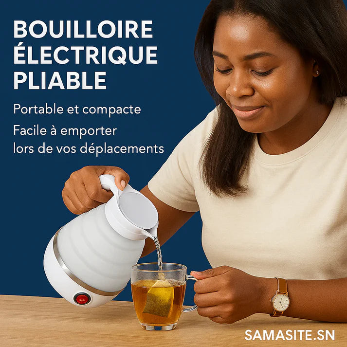 Bouilloire électrique pliable