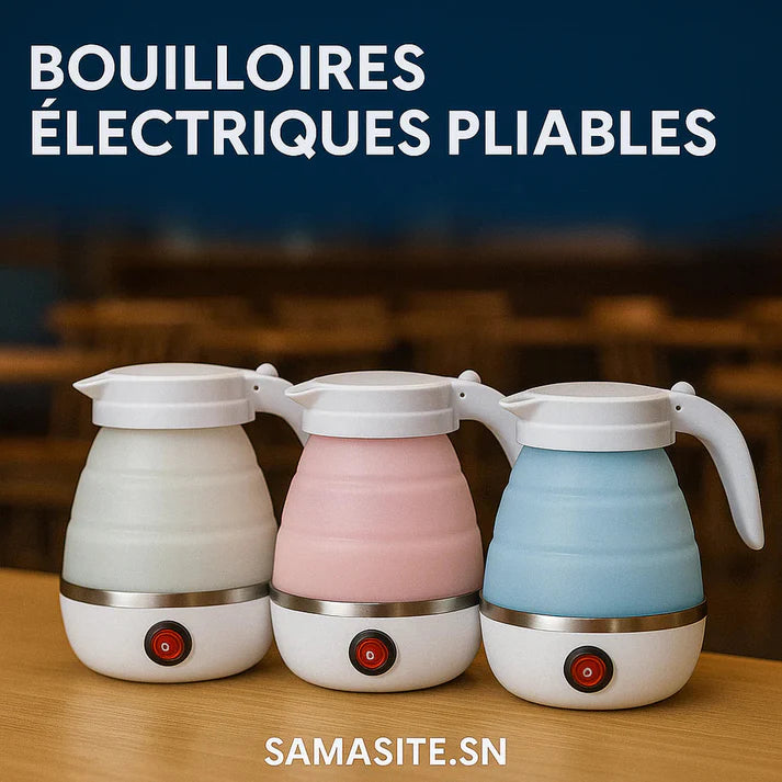 Bouilloire électrique pliable